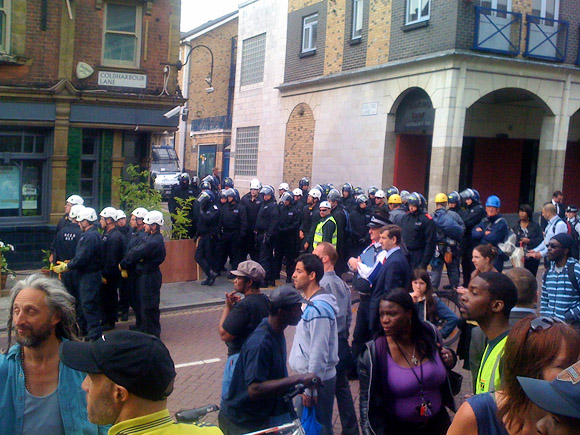 Police evict Brixton Clifton Mansions in early morning operation