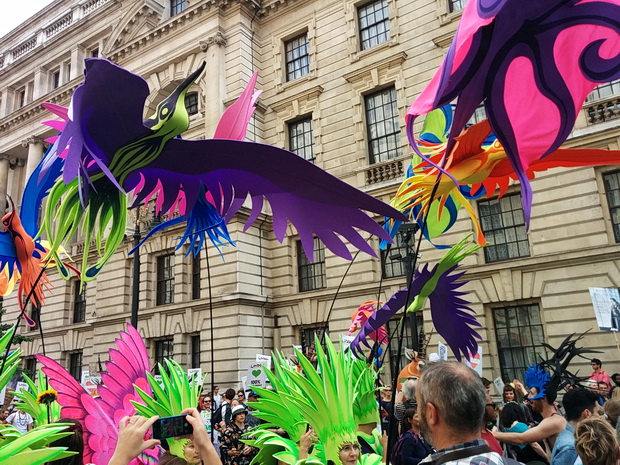 Photos of the People's Climate Change march, Sunday 21st September 2014,  central London