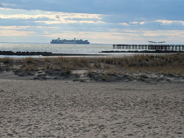 Return to Coney Island - sandy scenes, fun fair architecture and empty beaches