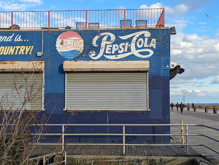 Return to Coney Island - sandy scenes, fun fair architecture and empty beaches