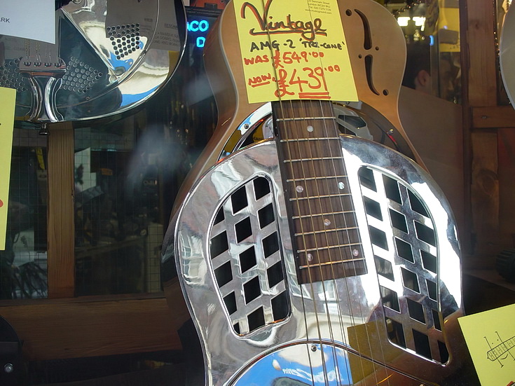 In photos: Tin Pan Alley/Denmark Street, London in 2004