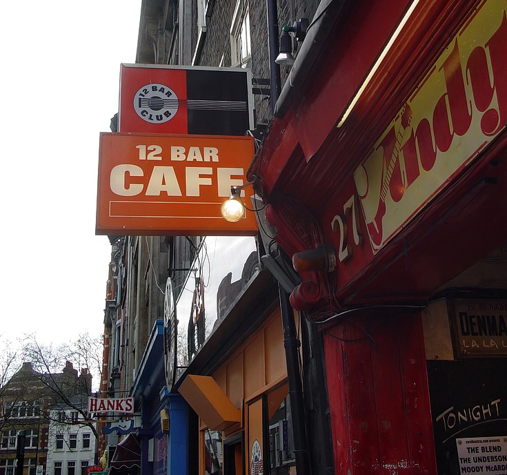 In photos: Tin Pan Alley/Denmark Street, London in 2004