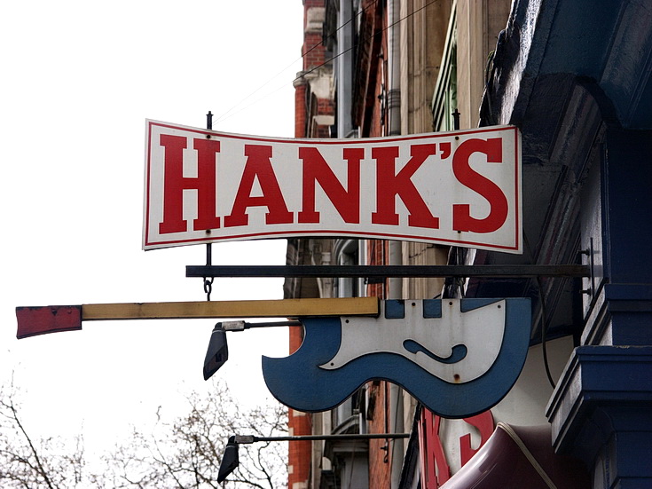 In photos: Tin Pan Alley/Denmark Street, London in 2004