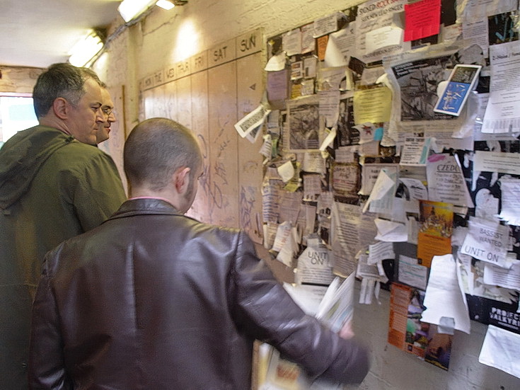 In photos: Tin Pan Alley/Denmark Street, London in 2004