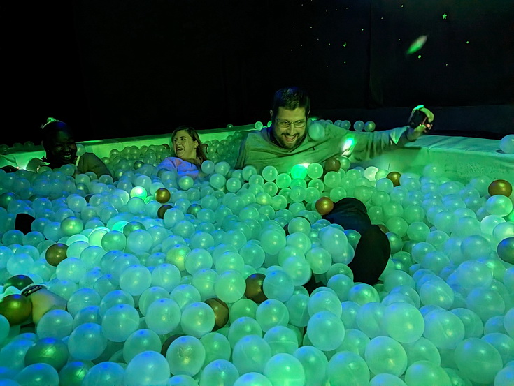 Dopamine Land - a hit and miss interactive multisensory experience: in photos