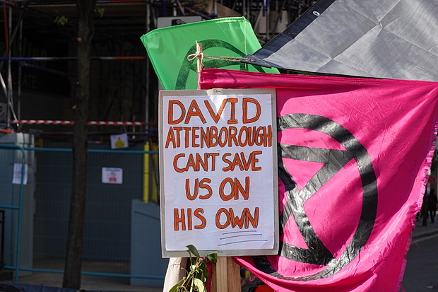 In photos: Extinction Rebellion protests at Oxford Circus, Marble Arch and Waterloo Bridge, Friday 19th April 2019
