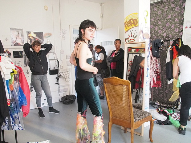 In photos: Dalston Open House, Faro Arts Collective fashion show with Zero London, 8th Sept 2019