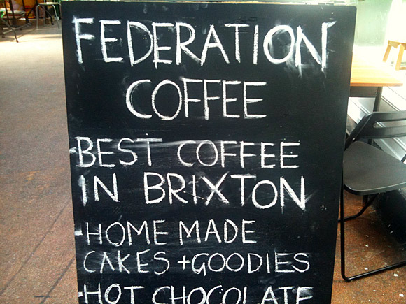 Federation Coffee, Brixton - London's finest coffee?