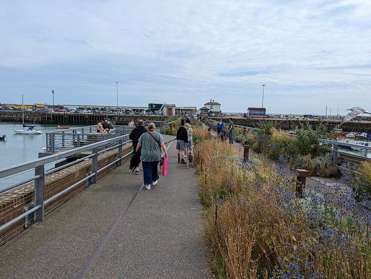 Return to Folkestone Harbour disused railway station - thirty photos