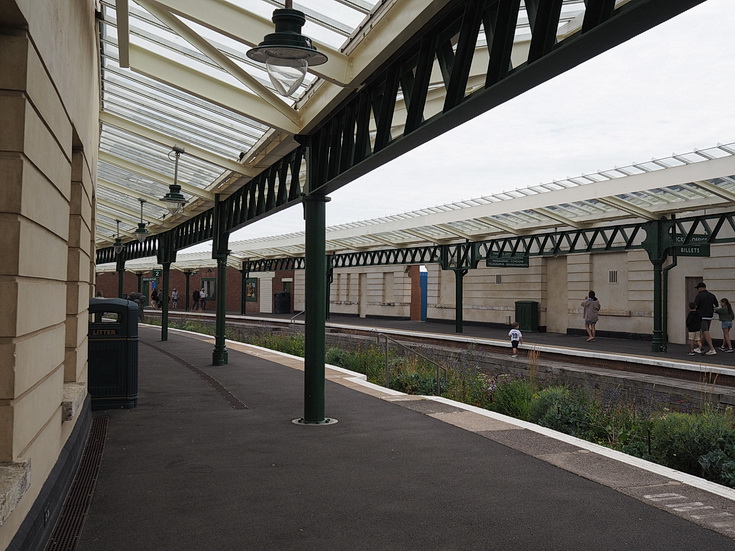 Return to Folkestone Harbour disused railway station - thirty photos