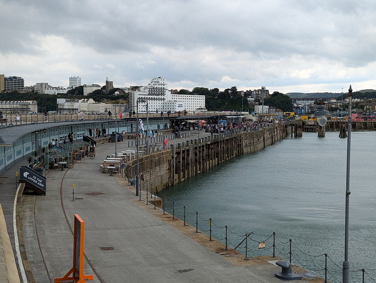 Return to Folkestone Harbour disused railway station - thirty photos