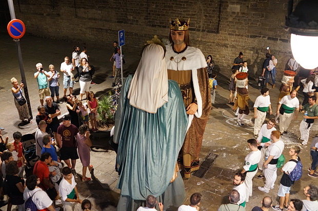 In photos: The parade of giants, La Mercè festival, Barcelona, Spain