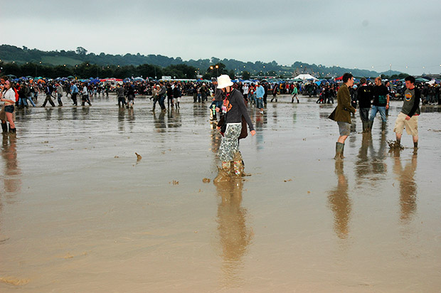 Great Glastonbury Festival mudfests of the past