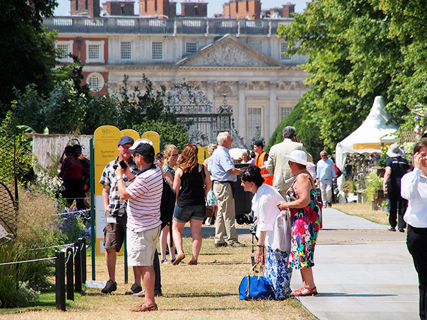 Photos of RHS Hampton Court Palace Flower Show, Hampton Court, London, Monday 8th July 2013