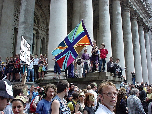 Twenty Years Ago: J18 anti-capitalism protests in central London, June 1999