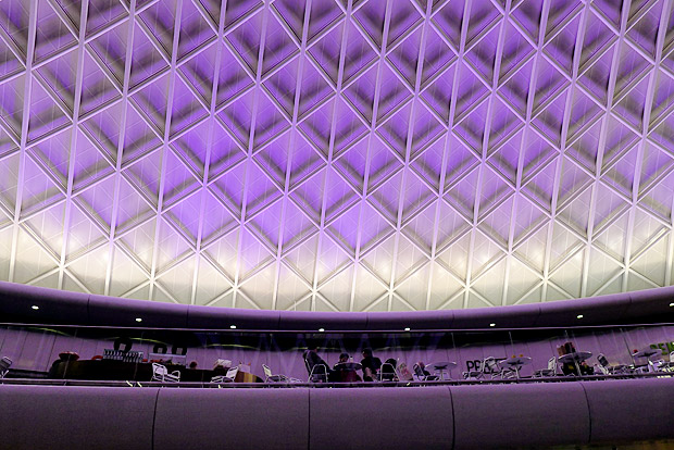 Photos of the new King's Cross concourse, designed by John McAslan and Partners, London. March 2012