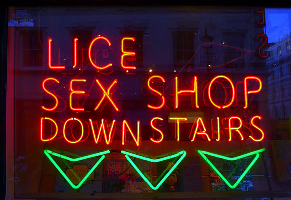 'Lice Sex Shop' and other West End scenes