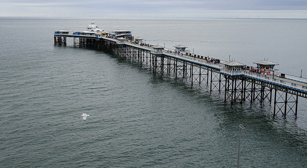 Llandudno Pier: a cracking, Grade II listed Victorian pier in north Wales