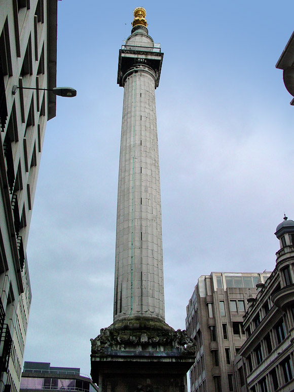 A trip up the 330 year old Monument tower, London