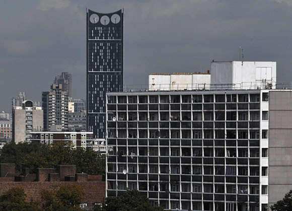 The changing London skyline: Brixton views