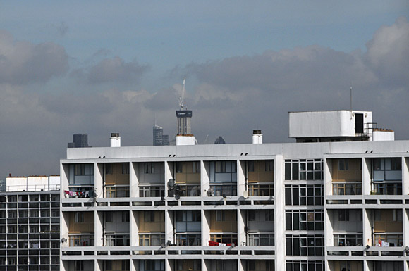 The changing London skyline: Brixton views