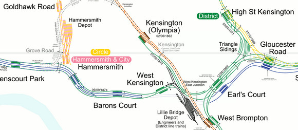 Fantastic London transport map is a rail buff's delight