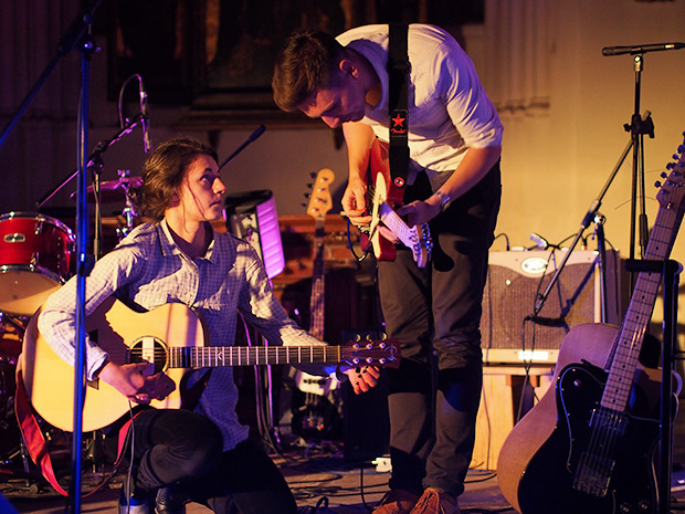 Lost Cavalry 'Three Cheers For The Undertaker' album launch with Sophie Jamieson at the St Pancras Old Church, London NW1, 18th September 2013