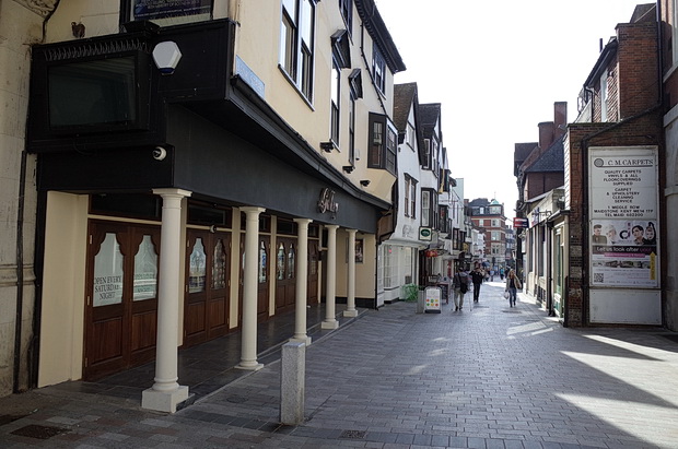 Photos around the town centre of Maidstone, Kent, southern England, UK