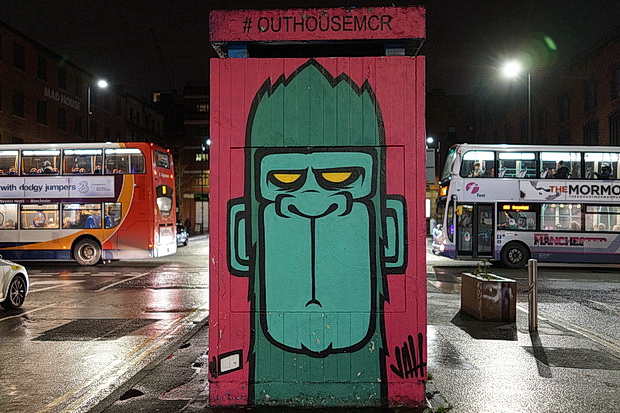 The street art of Manchester - in photos, December 2018