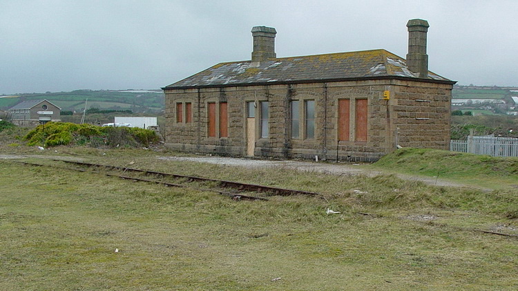 In photos: abandoned Marazion station in Cornwall, as seen in 2003
