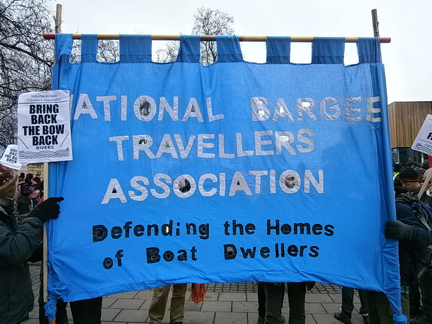 March For Homes protest over the London housing crisis, central London, 31st, January 2015