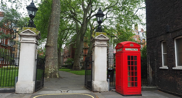 London's hidden gem: Mount Street Gardens and a wonderful church, Mayfair, London