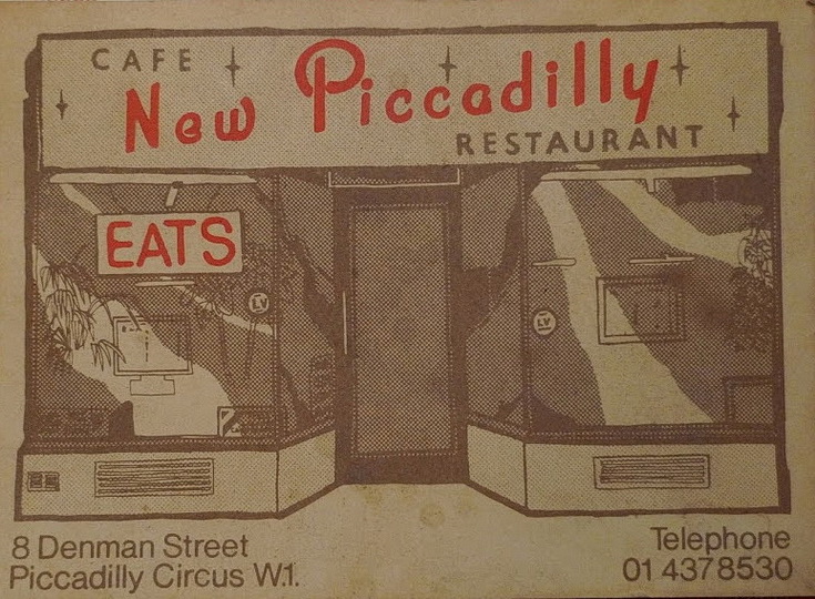 Remembering the New Piccadilly Cafe in central London
