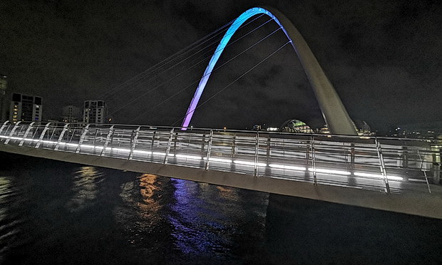 Newcastle photos: Millennium and other bridges, rain and street scenes