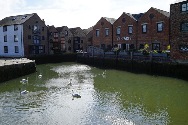 A trip to Newport, Isle of Wight in photos: architecture, Quay Arts, The Crispin and street scenes, May 2017