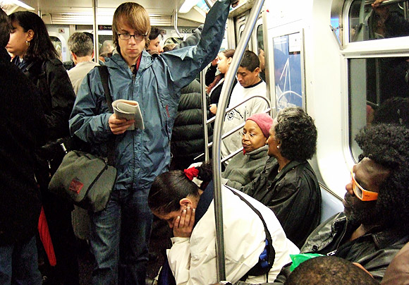 Pic of the day: NYC subway scene