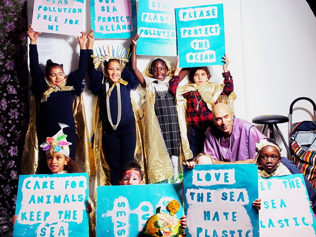 In photos Gillett Cubed - Open House and sustainable catwalk, Dalston, 26th Oct 2019
