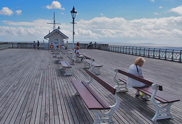 Photos of Penarth Pier and pavilion, Penarth, Vale of Glamorgan, South Wales, September 2013
