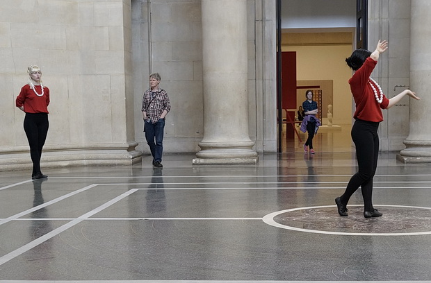 Dance performance and art: Tate Britain, London, 2nd July, 2016