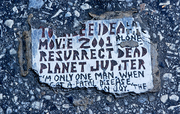 The mystery of the Philadelphia Toynbee Tiles and Planet Jupiter