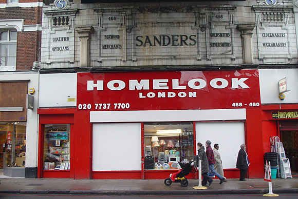 Homelook/Sanders 460 Brixton Road - yours for 9k/month