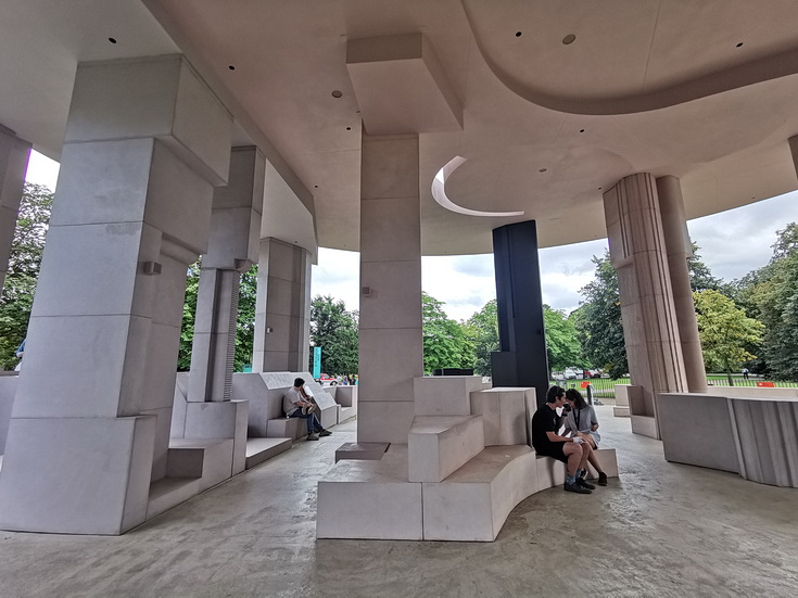 In photos: the Serpentine Pavilion 2021 in Hyde Park, London