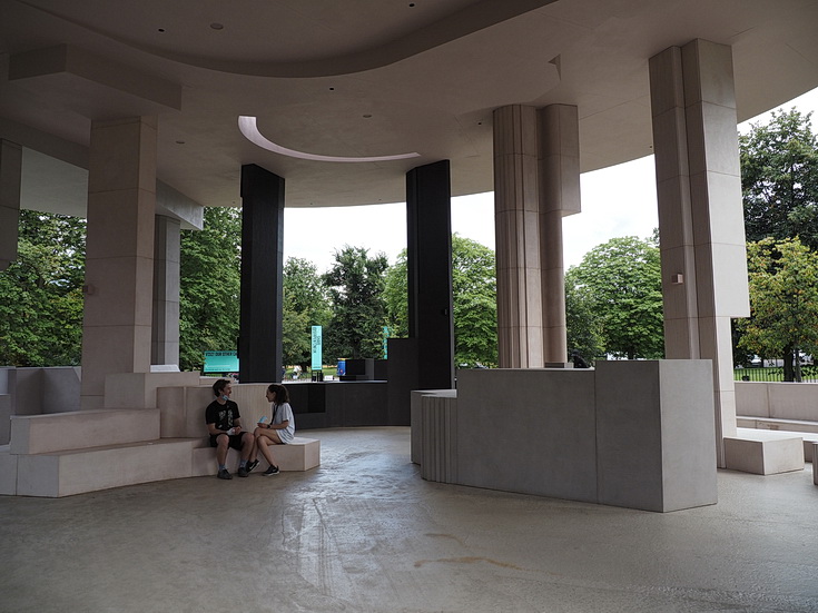 In photos: the Serpentine Pavilion 2021 in Hyde Park, London