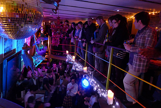 Severed Limb vinyl launch party on a Boat at the The Tamesis Dock, Albert Embankment. London, 29th March 2012