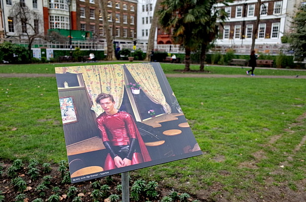 Soho, twelve years in - photo project looks to capture the first day of the New Year, Soho Square, London, March 2015