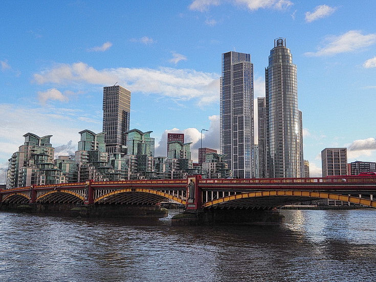 In photos: a winter's walk along the River Thames in Central London, Feb 2024