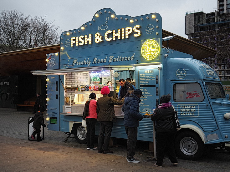 In photos: a winter's walk along the River Thames in Central London, Feb 2024
