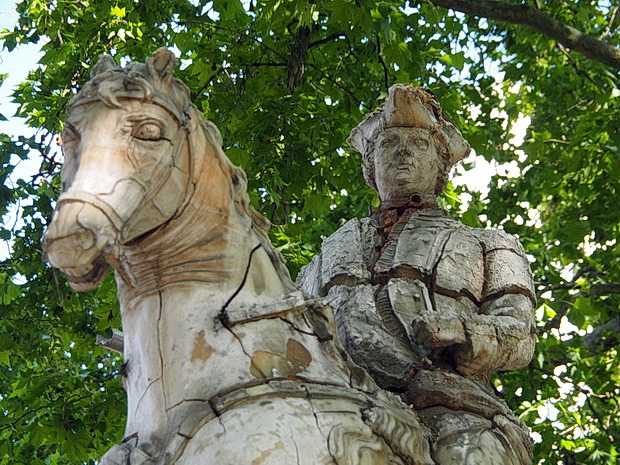 Written In Soap: A Plinth Project - Duke of Cumberland statue recreated in soap, Cavendish Square, London