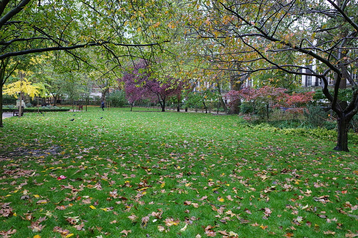 In photos: Tavistock Square - a public park in the heart of Bloomsbury, London