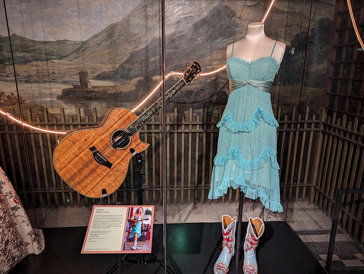 In photos: Taylor Swift Trail at the V&A museum, London